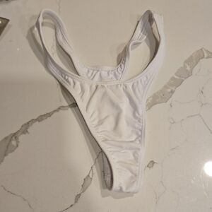 Minimale Animale Classic White Bikini Bottom